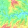 West Overton topographic map, elevation, terrain