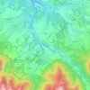 Prébois topographic map, elevation, terrain