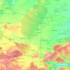 Orvakal topographic map, elevation, terrain