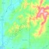 Town of White Creek topographic map, elevation, terrain