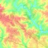 Clayton topographic map, elevation, terrain