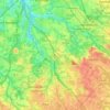 Gloucester Township topographic map, elevation, terrain