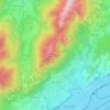 Mercury topographic map, elevation, terrain
