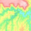 C.C. Cragin Reservoir topographic map, elevation, terrain