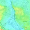 La Guierche topographic map, elevation, terrain