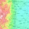 Xingtai topographic map, elevation, terrain