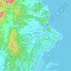 Heunghae-eup topographic map, elevation, terrain