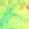 Férolles-Attilly topographic map, elevation, terrain