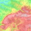 Xertigny topographic map, elevation, terrain