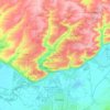 Rostov-on-Don topographic map, elevation, terrain