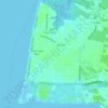 North Cape May topographic map, elevation, terrain
