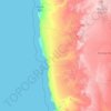 Namib-Naukluft National Park topographic map, elevation, terrain