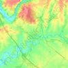 Sainte-Hermine topographic map, elevation, terrain