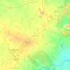Vajrakarur topographic map, elevation, terrain