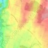 Goumoens-la-Ville topographic map, elevation, terrain