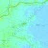 Copparo topographic map, elevation, terrain