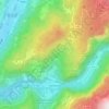 Séchilienne topographic map, elevation, terrain