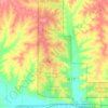Tallgrass Prairie National Preserve topographic map, elevation, terrain