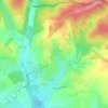 Pure topographic map, elevation, terrain