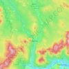 Berlin topographic map, elevation, terrain