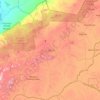 Masindi topographic map, elevation, terrain