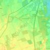 Pusztadobos topographic map, elevation, terrain
