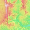 Parc national d'Odzala-Kokoua topographic map, elevation, terrain