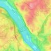 Brookmont topographic map, elevation, terrain