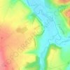 Autrey topographic map, elevation, terrain