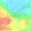 Bright Hill topographic map, elevation, terrain