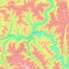 Sadêng topographic map, elevation, terrain