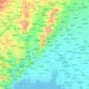 锦州市 topographic map, elevation, terrain