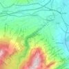 Vuadens topographic map, elevation, terrain