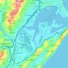 eThekwini Ward 32 topographic map, elevation, terrain