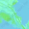 Richard's Bay Harbour Mangroves topographic map, elevation, terrain