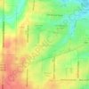 Warson Woods topographic map, elevation, terrain