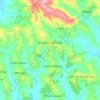 Grazzano Badoglio topographic map, elevation, terrain