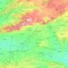 Amravati topographic map, elevation, terrain