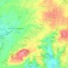 Neuvy-en-Champagne topographic map, elevation, terrain