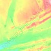 Panda topographic map, elevation, terrain