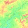 Lunavada Taluka topographic map, elevation, terrain