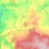 Heringen topographic map, elevation, terrain
