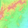 Pullalacheruvu topographic map, elevation, terrain