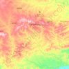 Garanhuns topographic map, elevation, terrain