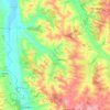 Barran topographic map, elevation, terrain
