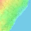 Belair topographic map, elevation, terrain