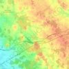 Saint-Romain-de-Benet topographic map, elevation, terrain