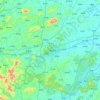 Xinyu topographic map, elevation, terrain