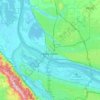 Vancouver topographic map, elevation, terrain