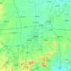 Zhucheng City topographic map, elevation, terrain